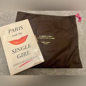 RARE Kate Spade Paris & the Single Girl book clutch